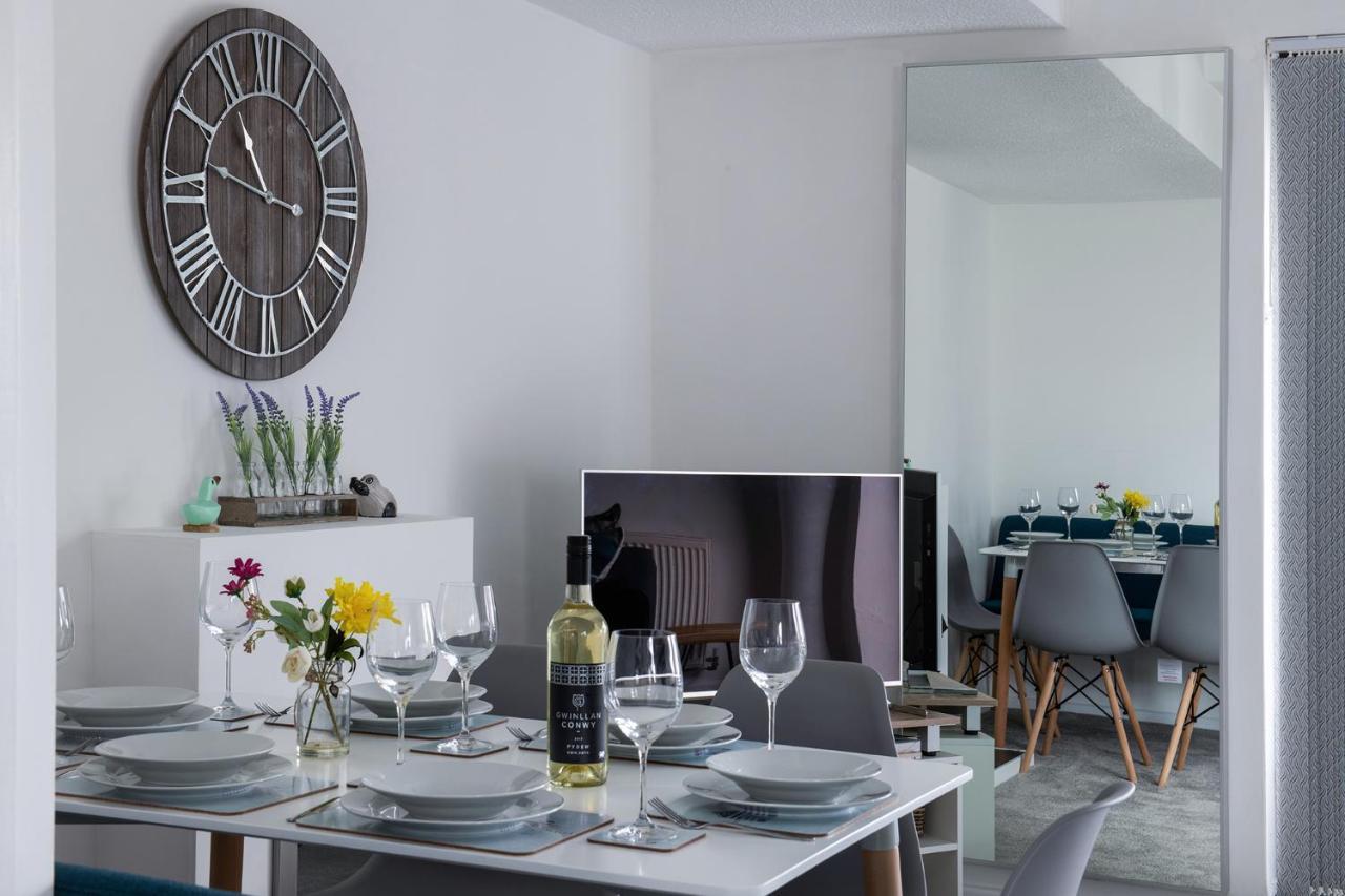 Rivage - Modern Maisonette Deganwy Kültér fotó